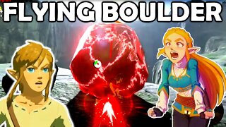 MORE FUNNY MOMENTS! Flying on a Boulder, Massive Attack Drop, Ragdoll, MORE! | Breath of the Wild