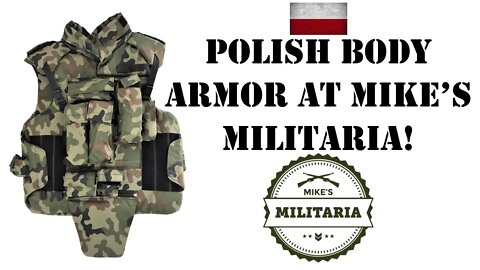 Polish Body Armor Available at Mike's Militaria!