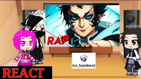 Time Naruto React ao Rap kaigaku #anime