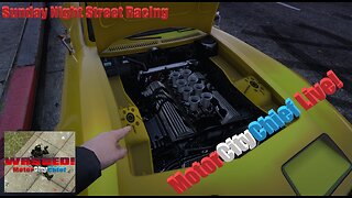 MotorCityChief Live Sunday Night Street Racing /w QueenJ0sephine BLDG7 GTAO