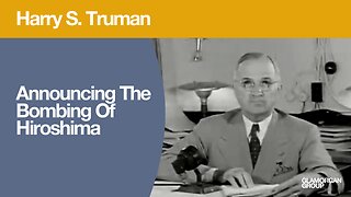 Statement by the President Truman Announcing the Use of the A-Bomb at Hiroshima