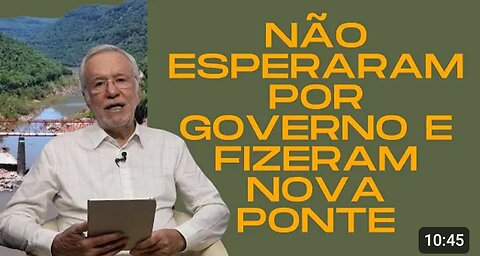 Em 1/4 do tempo e por 1/4 do custo - Alexandre Garcia