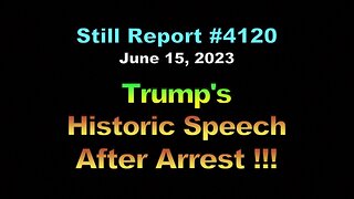 Trump’s Historic Speech After Arrest !!!, 4120