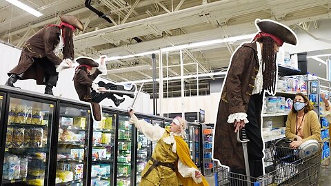 Pirates in Walmart!