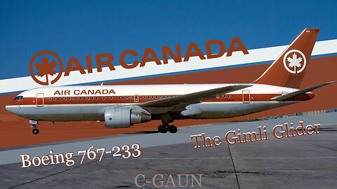 40+ years since landing at Gimli, what happened to the Air Canada 767-233 known as the Gimli Glider?