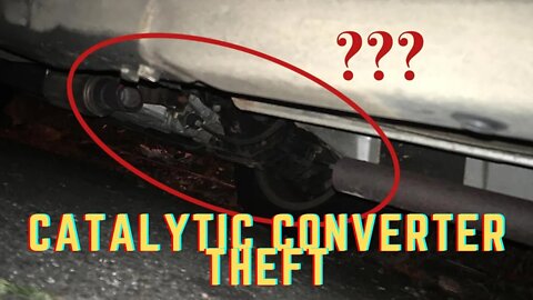 Can anyone stop catalytic converter thefts?