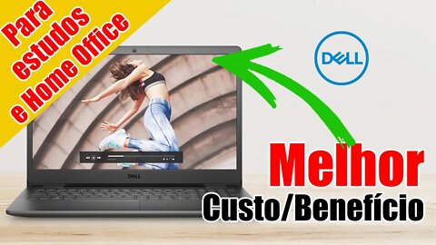 Notebook para estudante Home Office Dell inspiron i15 3501 i3 SSD 256GB