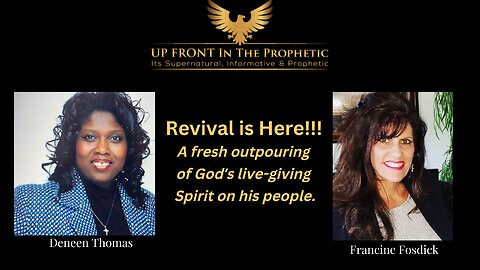 Revival is Here!!! A fresh outpouring of God’s life-giving Spirit on his people.