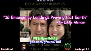 Eddie Alencar Author "16 Emergency Landings Proving Flat Earth"