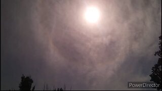 Sun Halo Sped Up