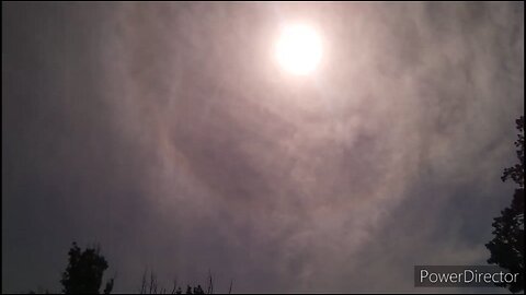 Sun Halo Sped Up