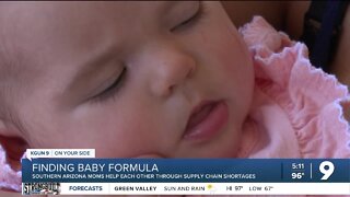 Southern Arizona moms help each other through baby formula shortage