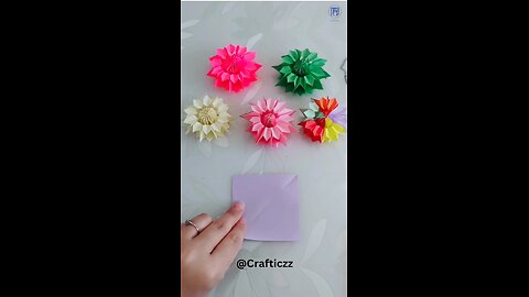 most beautiful paper flower 🌺🌹 #craft #papercraft #art #artist #handmade #shorts