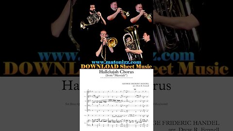 🙌 Handel Hallelujah Chorus Pt.2 🙌 #handel #hallelujahchorus #trumpet #frenchorn #trombone #tuba