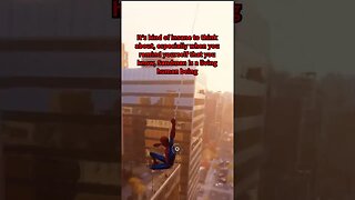 Disturbing Spider-Man PS4 details #shorts