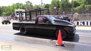 V8 S10 Drag Truck | Outlaw Street Cars at Kil Kare