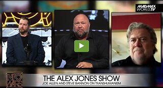 Alex Jones, Steve Bannon and Joe Allen on AI and Transhumanism on the Alex Jones