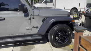 Jeep Wrangler ceramic coating