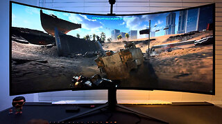 Battlefield 2042 continues to look GREAT on an OLED UltraWide Gaming Monitor! LG45GR95QE Gameplay