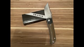 Best Budget Knife?? Twosun TS301 Pocket Knife Review
