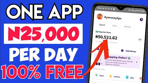 Get paid N25,000 per day in Nigeria using this Free making money online app (make money online 2023)