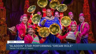 He landed his dream roll as the Genie in "Disney's Aladdin"