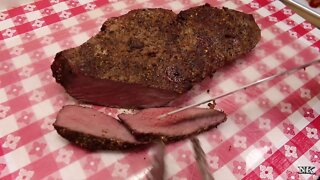 AIR FRYER LONDON BROIL!! FT: SANHOYA AIR FRYER OVEN!! A REALLY RETRO HOLIDAY!!