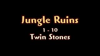 Frogger and the Rumbling Ruins-Jungle Ruins 1-10 Twin Stones
