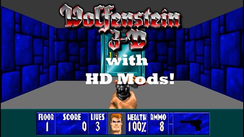 Check Out These Wolfenstein 3D HD Mods!