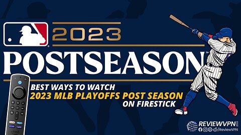 Best Ways to Watch 2023 MLB Playoffs Post Season! - 2023 Update