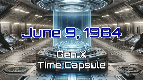 June 9th 1984 Gen X Time Capsule