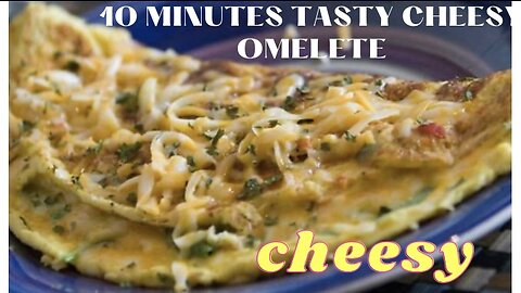 Cheesy Egg Omelete Recipe In 10 MInutes
