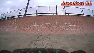 HBX Rampage skate park fpv bash!