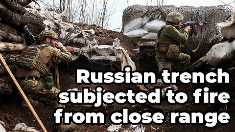 "PRECISE STRIKE! THERE WILL BE NO PLACE TO RUN!! – Russian trench subjected to fire from close range