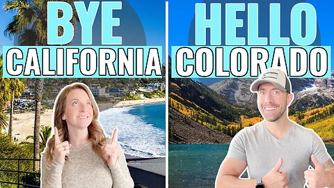 Why Is Everyone Leaving CALIFORNIA and Moving to COLORADO? THE NUMBERS