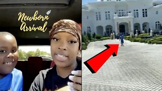 Rick Ross Daughter Toie Catches Jackson Flexing In Front Of The Mansion! 🏘