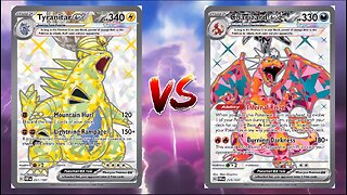 Pokemon TCG Live Tyranitar EX Slowbro VS Charizard EX Arceus VSTAR!!