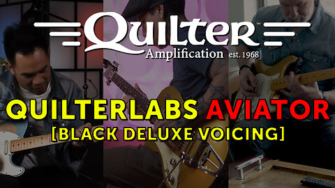 Quilter Labs | Aviator US Black Voicing Demo B