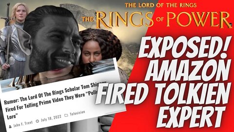 EXPOSED! Amazon FIRED Tolkien expert