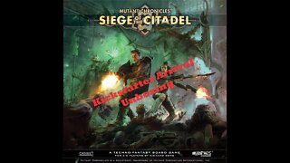 Mutant Chronicles Siege of the Citadel Core Box Unboxing Part 1