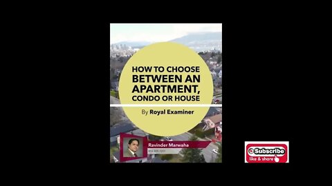 How to Choose Between An Apartment, Condo Or House || Canada Housing News || GTA Market Update ||