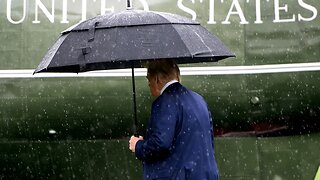 Epic moment during President Trump's rally in Miami, Florida, the storm is coming be prepared!