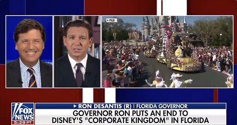 Gov. Ron DeSantis: "For the first time since 1967, Disney no longer has its own government."