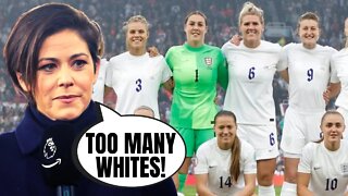 White Female BBC Reporter Gets DESTROYED For Complaining About England Women's Team Being All White