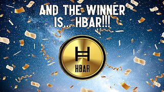 AND THE WINNER IS... HBAR!!!