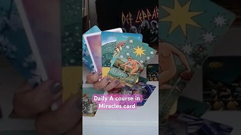Daily A Course in Miracles card. #acim #acourseinmiracles #shorts