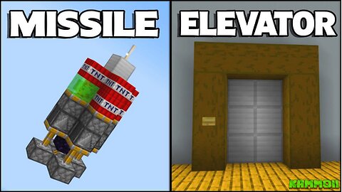 Minecraft : Top 10 Redstone Builds and Tricks!!