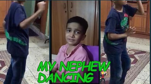 My Nephew Learns A Dance ❤️🕺