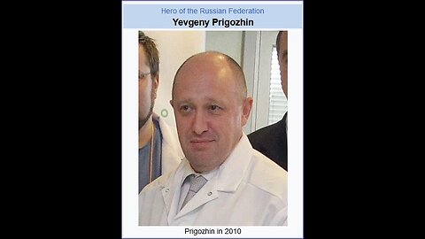 The Russian Jewish Oligarch Yevgeny Viktorovich Prigozhin