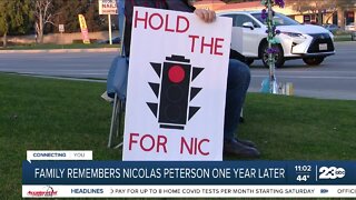 Family seeks justice over accident that killed Nic Peterson a year ago
